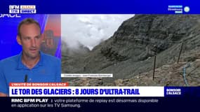 Jean-François Bomberger, finaliste de l'ultra-trail du Tor des glaciers, raconte son aventure