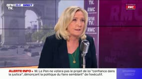 Marine Le Pen sur l'affaire des assistants parlementaires: "Nous sommes innocents des faits qui nous sont reprochés"