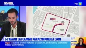 Lyon: J-7 avant le passage de la flamme paralympique