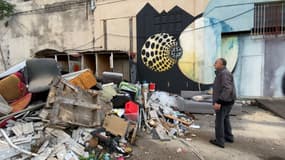 Une décharge à ciel ouvert dans le 3e arrondissement de Marseille (Bouches-du-Rhône), le 29 octobre 2024. 