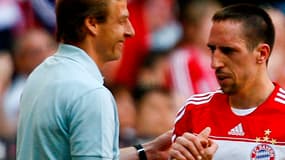Jürgen Klinsmann et Franck Ribéry