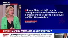 Crise politique: pour Florence Portelli, vice-présidente des Républicains, "les solutions vont continuer à être mauvaises"