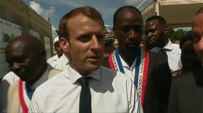 Emmanuel Macron en Guyane: "Je ne suis pas le Père Noël"