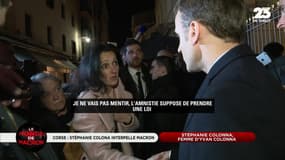 Le monde de Macron: Stéphanie Colona interpelle Emmanuel Macron à Corse - 07/02