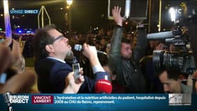 "Vincent est sauvé!", la joie des soutiens de Vincent Lambert après la reprise des traitements