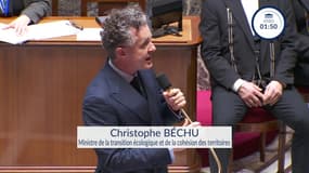 Inondations dans le Pas-de-Calais: "Si les solutions miracles existaient, nous le saurions" affirme Christophe Béchu, ministre de la transition écologique et de la cohésion des territoires