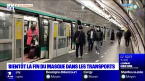 Ile-de-France: bientôt la fin du masque dans les transports