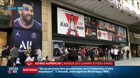 Messi au PSG: le maillot de la star argentine attire déjà les foules devant la boutique du PSG