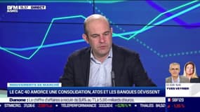 Benoît Jauvert (Flornoy) : Le CAC40 amorce une consolidation, Atos et les banques dévissent - 20/04