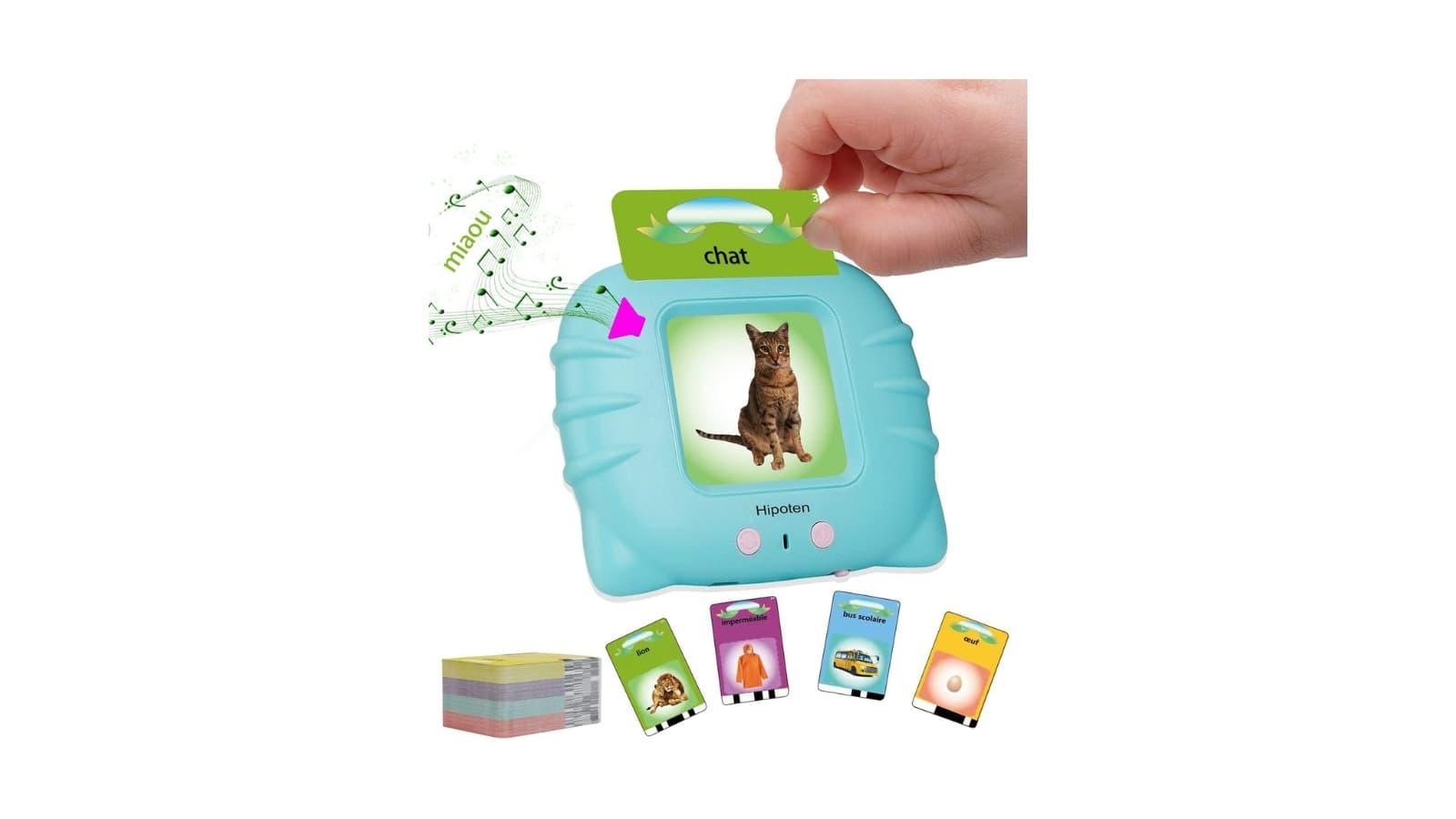 Cadeau enfant 2 ans Carte éducative