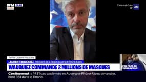 Coronavirus: la région Auvergne-Rhône-Alpes commande 2 millions de masques