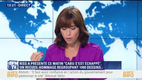 Charlie Hebdo: Riss a présenté ce matin "Cabu s'est échappé !"