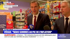 Olivier Véran: "Nous sommes au pic de l'inflation"