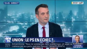 Les patriotes ne sont pas conviés au rassemblement contre l'antisémitisme. "C'est idiot", réagit Florian Philippot