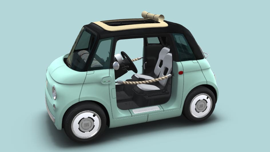 La version "Dolcevita" de la Fiat Topolino