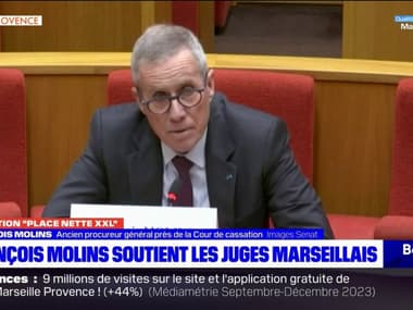 Marseille: François Molins apporte son soutien aux juges