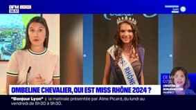 Ombeline Chevalier élue Miss Rhône