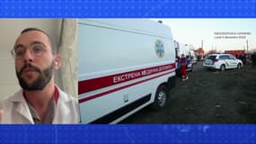 Quentin Estrade sur l'antenne de BFMTV le 6 décembre 2022. 