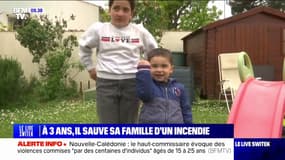 Charente-Maritime: Simao, un petit garçon de trois ans, sauve sa famille d'un incendie