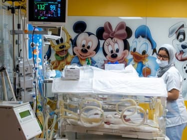 L'un des neuf bébés mis au monde par une jeune malienne à Casablanca (Maroc), le 5 mai 2021 (photo d'illustration)