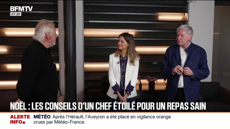 Repas de fin d'année: voici les conseils d'un chef étoilé pour un repas sain