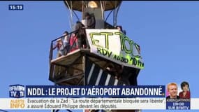 "Et toc!", la réponse des zadistes après l'abandon de l'aéroport de Notre-Dame-des-Landes   