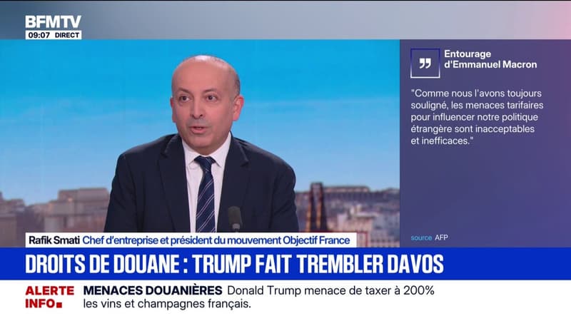 "La France et l'Europe sont des colonies numériques des États-Unis", analyse Rafik Smati, chef d'entreprise et président du mouvement Objectif France