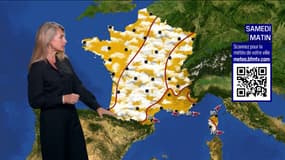 Carte météo en France le samedi 23 septembre 2023.