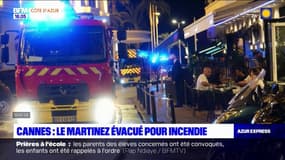 Cannes: des centaines de personnes évacuées de l'hôtel Martinez après un début incendie
