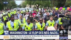 À Washington, le flop de la manifestation des néo-nazis