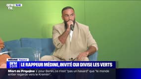 Médine aux journées d'été d'EELV: le rappeur reconnaît la "maladresse" d'avoir utilisé le mot "rescapée"