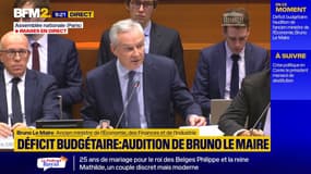 Déficit: l'ancien ministre Bruno Le Maire affirme que "la France risque la mort lente"