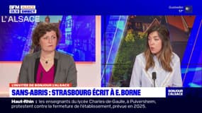 Strasbourg: "j'ai dû ouvrir un gymnase en urgence pour les plus démunis" explique Jeanne Barseghian