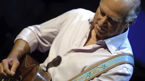 Le musicien américain Jimmy Buffett en 2009 à New York. 