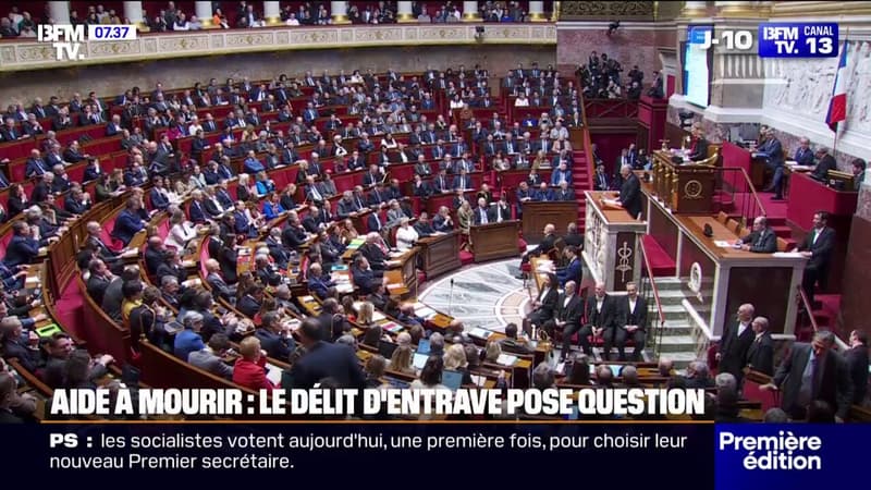 Fin de vie: nouvelles tensions autour du délit d'entrave avant le vote solennel ce mardi