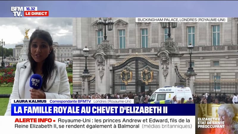 Elizabeth II: les Britanniques commencent à se rassembler devant Buckingham Palace à Londres