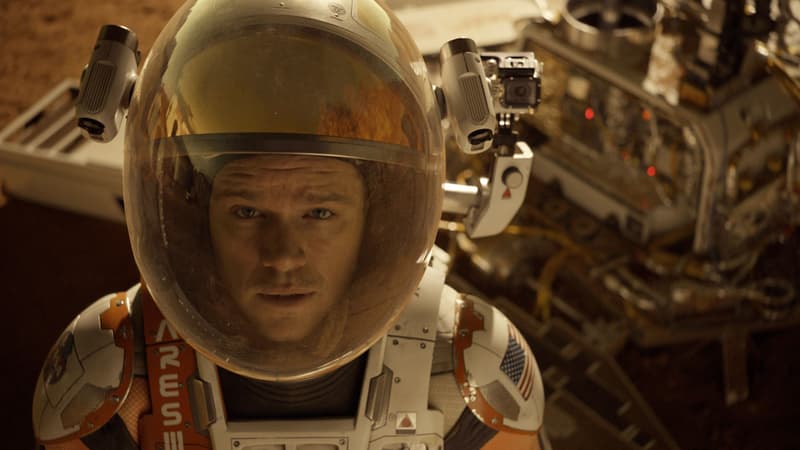 Matt Damon, héros perdu de "Seul sur Mars" de Ridley Scott.