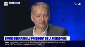 Les premiers mots de Bruno Bernard, officiellement élu président de la métropole de Lyon