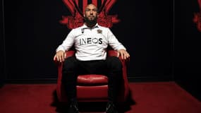 L'entraîneur de Nice Didier Digard en mars 2023