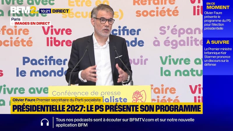 "Nous allons nous battre comme des chiens": Olivier Faure déterminé à peser dans l'élection présidentielle de 2027