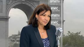 Anne Hidalgo vendredi sur BFMTV et RMC.