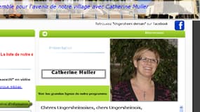 Catherine Muller, 45 ans, est candidate à Ungersheim contre son père