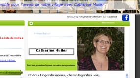 Catherine Muller, 45 ans, est candidate à Ungersheim contre son père