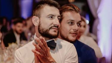 Michal Kwiatkowski et son mari Maxim Assenza.