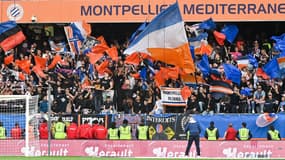 Les supporteurs de Montpellier 