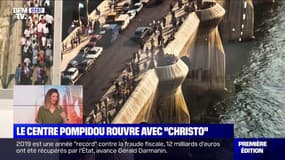 Le centre Pompidou rouvre ses portes avec une exposition hommage à Christo