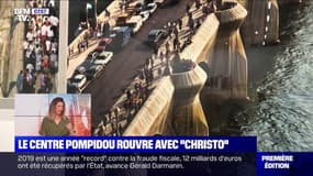 Le centre Pompidou rouvre ses portes avec une exposition hommage à Christo