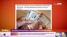 Un réseau de machines à sous clandestines démantelé