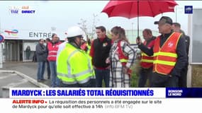 Carburant: trois salariés requestionnés au dépôt Total de Mardyck ce jeudi