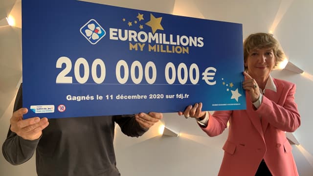 Le vainqueur français du 200.000.000 euros à l'EuroMillions.